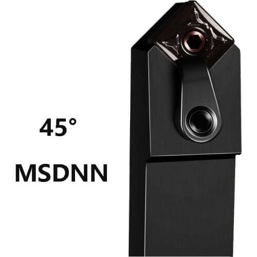 BEYOND 45° MSDNN MSDNN1616H12 MSDNN2020K12 External Turning Tools Lathe Cutter Shank CNC Tool Holder use SNMG Cabide Inserts