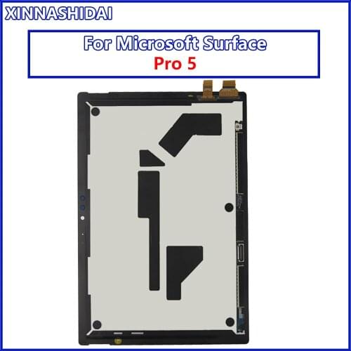 For Microsoft Surface Pro 5 1796 LCD Display Touch Digitizer Full Assembly LP123WQ1 100%Test Lcd