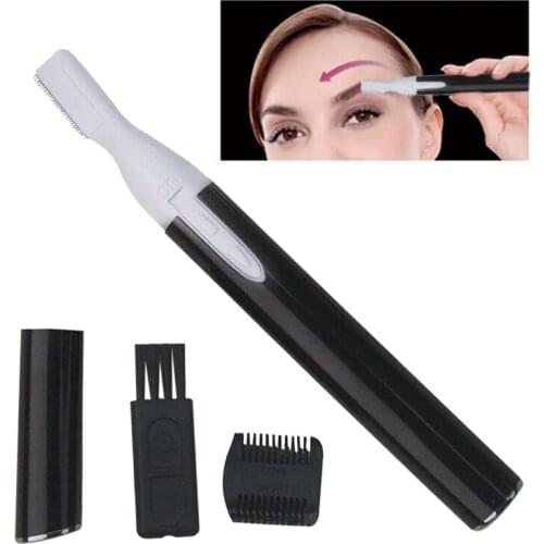 1pc Electric Eye Brows Epilator Eyebrow Trimmer Mini Painless Eye Brow Epilator Eyebrow Trimmer Mini Shaver Razors for Women