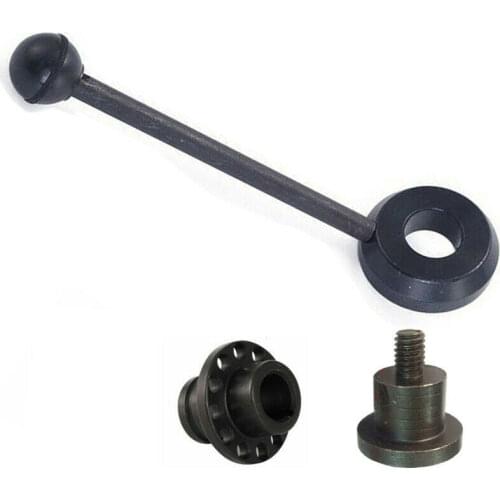 1PC Bridgeport Milling Machine Quill Feed Handle Bracket &Screw CNC Vertical Mill Bracket+ Handle + Big Screw