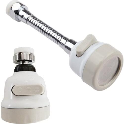 3 Modes Faucet Aerator Moveable Flexible Tap Head Shower Diffuser Rotatable Nozzle Adjustable Booster Faucet Kitchen Accessories
