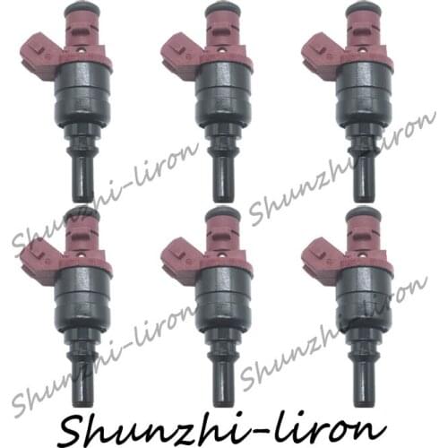 6PCS Fuel Injector Nozzle For Mercedes W203 C180 1.8 Supercharged A2710780023 OEM Fuel Injection