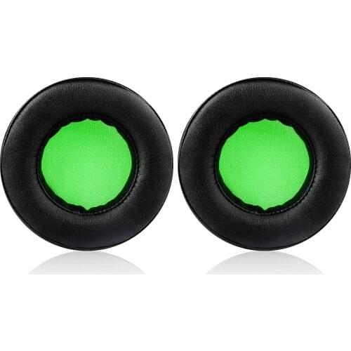 Kraken V2 Earpads, JARMOR Replacement Memory Foam Ear Cushion Kit Pad Cover for Razer Kraken V2 Headphone ONLY – Round