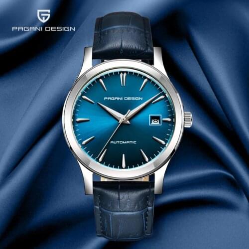 PAGANI Design Automatic Mechanical Mens Watches Leather Watch Men Luxury Men Watch Business Waterproof Clock Relogio Masculino