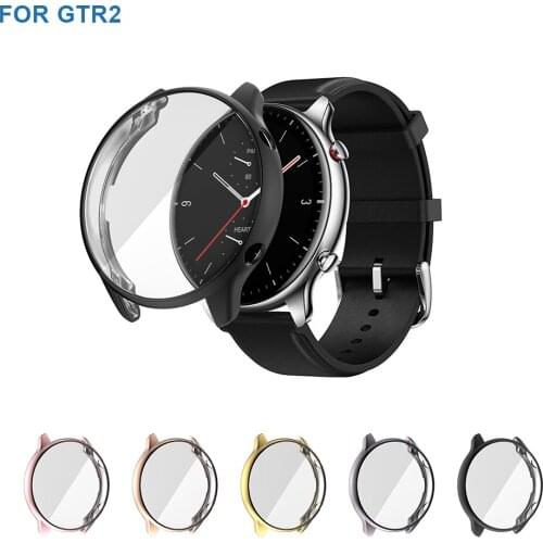 Tpu Case For Amazfit Gtr2 Soft Silicone Full Protector Shell Bumper Case For Xiaomi Huami Amazfit Gtr2 Watch Accessories Cover