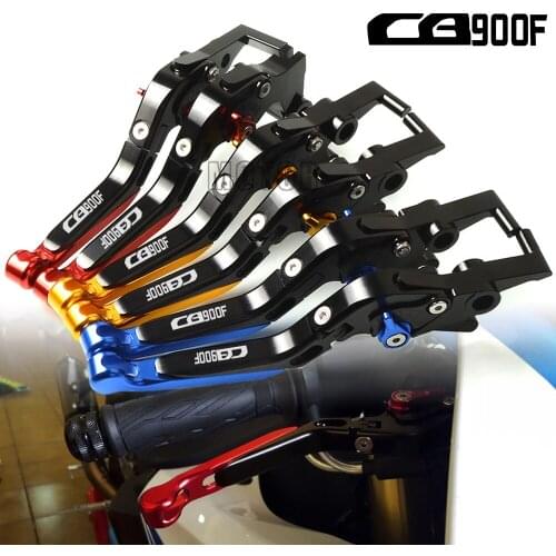 For Honda CB900F Hornet/CB919 2002-2007 2003 CB 900F 900 F 919 Motorcycle CNC Aluminum Adjustable Folding Brake Clutch Levers
