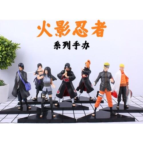 NARUTO Action Figure Collect 15cm Hyuga Hinata Deidara Model Anime Figure Decor Uchiha Sasuke Itachi Minato Toys for Boys