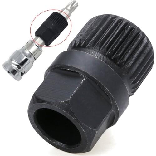 1pc 33 Splines Alternator Socket Clutch Free Wheel Pulley Removal Tool For Alternators Mayitr Removal Installation Tools