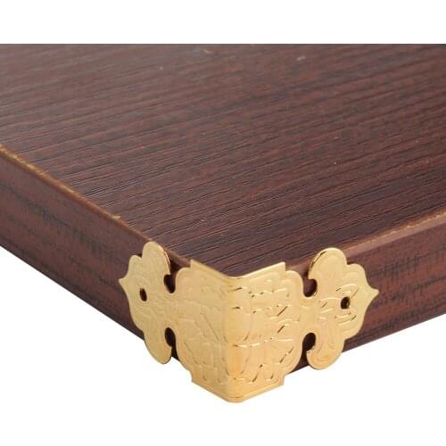 Brass Antique metal edging Home improvement/DIY Angle wooden box Corner Cover /edge protection angle cover Furniture accessory