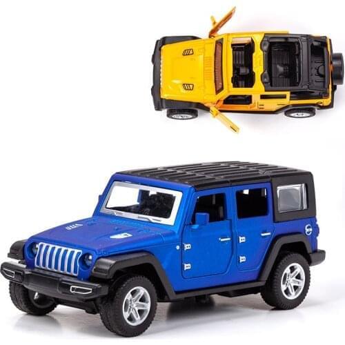 1:36 Kids Alloy Off-road Car Model Pull Back Metal Diecasts & Toys Vehicles Cake Decoration Birthday Gift for Children Boys Y090