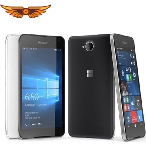 Original Unlocked Nokia Lumia 650 Quad Core 5.0 Inch 16GB ROM 1GB RAM 8MP LTE Windows Mobile NFC FDD Touchscreen Mobile Phone