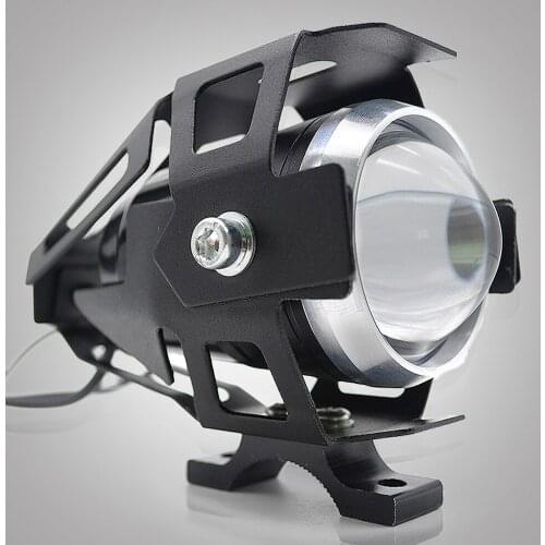 Universal motorcycle headlights auxiliary lamp U5 led motorbike spotlight 12V moto DRL spot head lights For Yamaha tmax 500 530