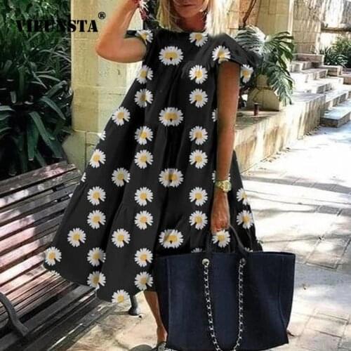 VIEUNSTA Short Sleeve Dresses