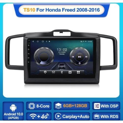 MEKEDE Android 10 DSP CarPlay Car Radio Multimedia Video Player Auto Stereo GPS For Honda Freed Spike 2008-2016 2 din dvd WIFI