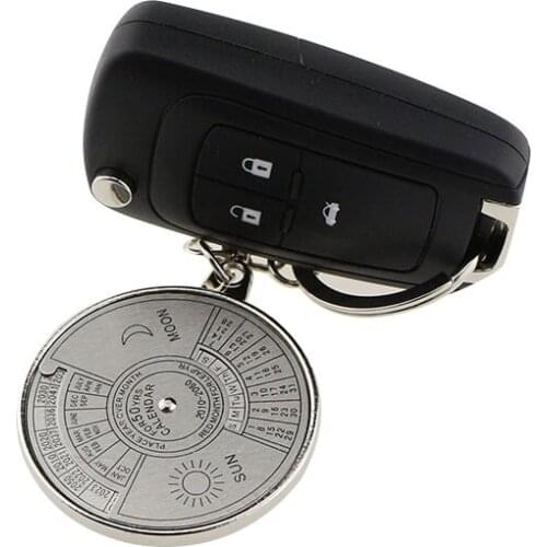 Color My Life Calendar Key Chain Keychain Key Ring Case for Toyota Jeep Fiat Geely Changan Great Wall Haval for Suzuki Subaru