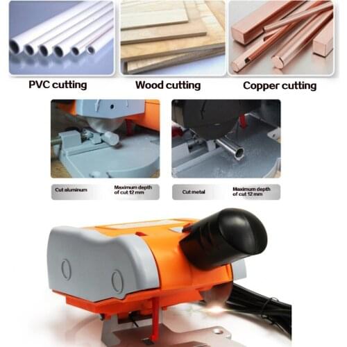 UK/EU/US/AU Plug Mini Cut-off Miter Saw Steel Blade 6000RPM 2" Cutting Machine Bench Choose