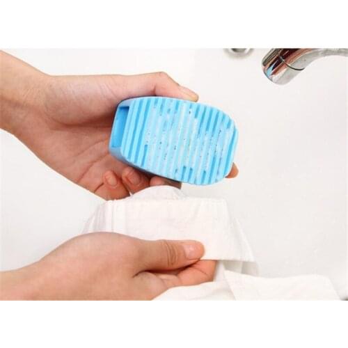 New Cleaning Washing Flexible Scrub Brush Hand-held Mini Washboard Antiskid Creative