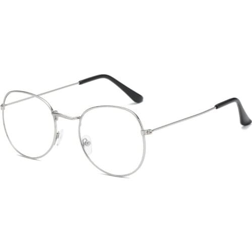 Round Reading Glasses Metal Prebyopia Spectacles For Men Women Hyperopia Eyewear Eyeglasses Frame Diopter 0 To 4.0