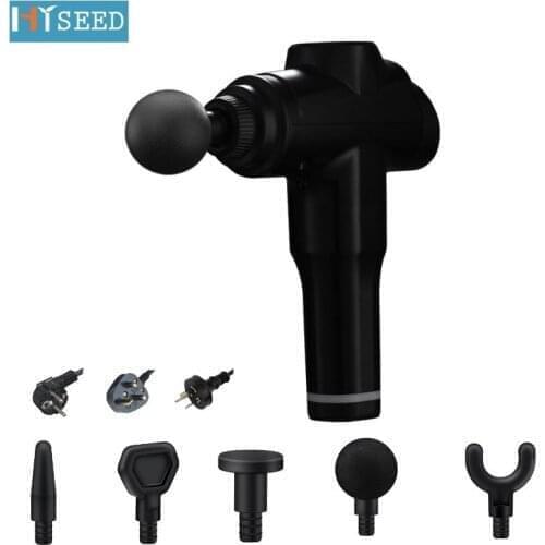 Super Slient Muscle Vibration Massage Gun With 6 Speeds Upgrade Version handheld body massager gun Deep Fascia Massage Gun Muscl