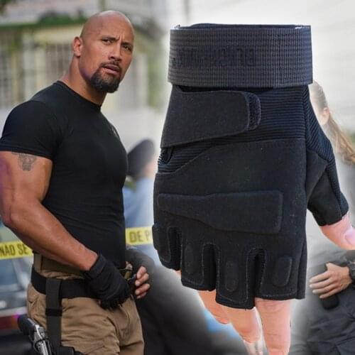 Outdoor sports hiking cycling training tactical gloves men full half finger non-slip protection gloves