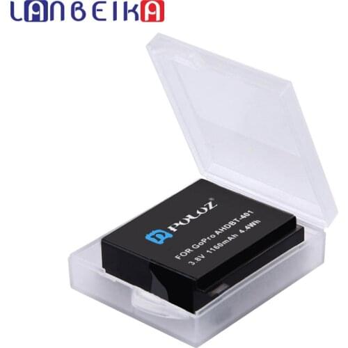 LANBEIKA Plastic Camera Battery Moistureproof Case Storage Box Cover For Gopro 8 7 6 5 4 SJCAM SJ5000 SJ4000 SJ6 SJ8 DJI OSMO YI