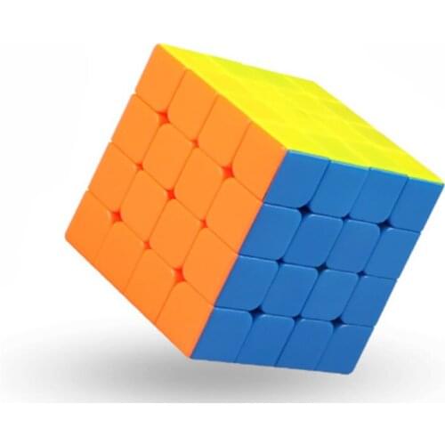 Qiyi WuQue Mini 4X4X4 Magic Cube High Speed Solving Twist Puzzle Brain Teaser Toy Fancy Cubic Ultra-Smooth Context Stickerless
