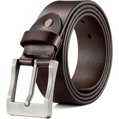 Cowhide Genuine Leather Belts for Men Plus Size 140 150cm Luxury Strap Brand Male Vintage Fancy Jeans Designer Belt High Quality