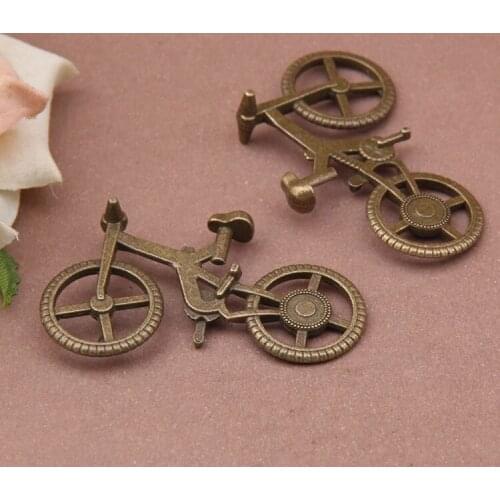 30pcs Vintage Bicycle Pendant Fit Making Bracelets/necklace/key Chain DIY Fashion Jewelry Accessories