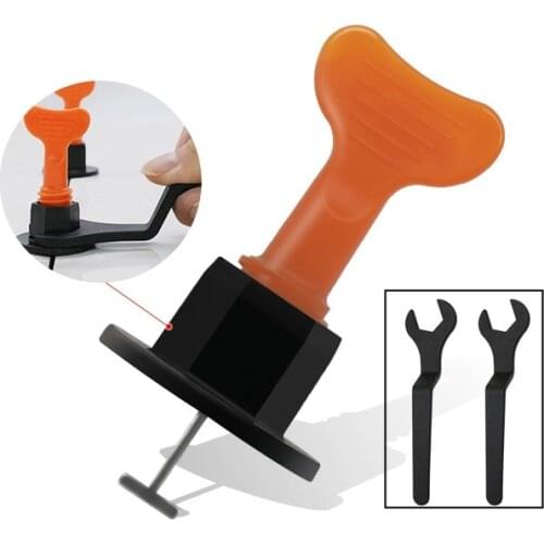 Reusable T-shaped Tile Leveler For Floor Wall Tile Tile Aligner Wadge Tile Spacer Locator Tile Masonry Tool Replaceable Needle