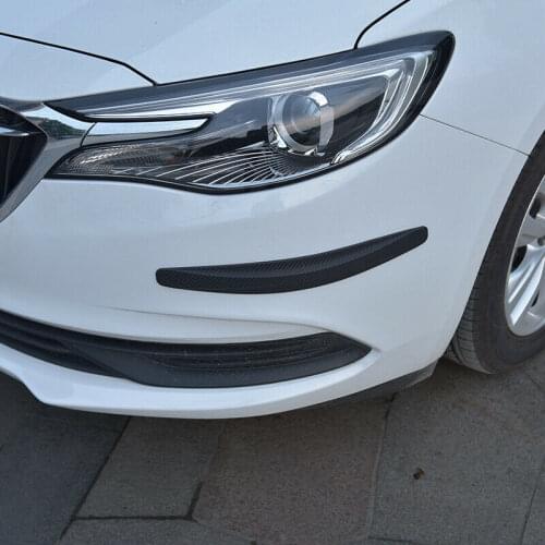 2PCS Car Door Anti-collision Bumper Strip Guards Side Protector Sticker for Renault Honda Mugen Nismo Type R Mitsubishi RalliArt