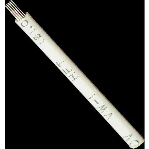 0.25mm 19 Round Microblading Needles Permanent Makeup Eyebrow Blade For 3D Embroidery Manual Tattoo Pen