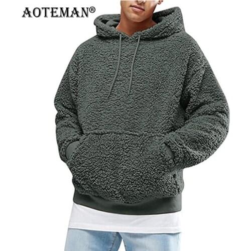 AOTEMAN Mens Winter Hoodies