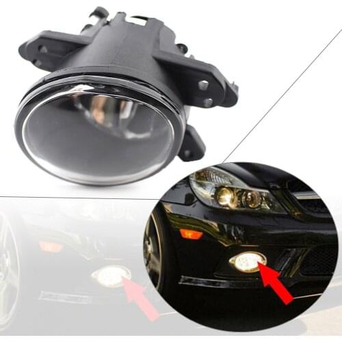 Auto Front Fog Light Lamp w/ Bulb Right Side For Mercedes Benz W219 C250 C300 C350 CL550 CL600 GLK350 GL ML 350 450 550