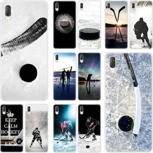 Ice Hockey Fashion Hard Case For Sony Xperia L1 L2 L3 X XA XA1 XA2 XA3 Ultra 10 Plus E5 XZ XZ1 XZ2 Compact XZ3 XZ5 2 20 Cover