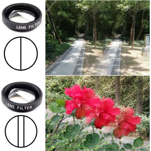KnightX 3 in 1 Professional Camera Zoom Lens Photo Fish Eye macro Wide Angle mobile phones Filter Prism lenses split diopter