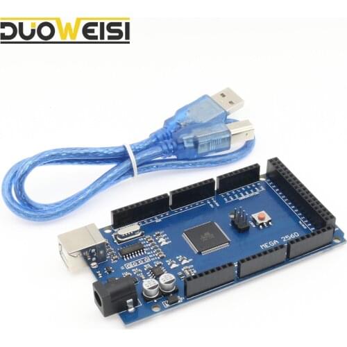 MEGA 2560 R3 !!! ATmega2560 R3 AVR USB board 2560 MEGA2560 R3 USB CABLE CH340 chip (lan) cable 30CM