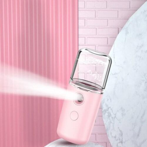 Mini USB Sprayer Humidifier Nebulizer Facial Spray Nano Mist Moisturizing Skin Care Facial Vibration Massage Beauty Instrument