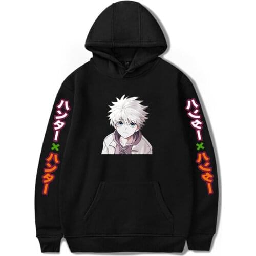Cute Hunter X Hunter Mens Hoodies Men girls Pullovers Hoodies Sweatshirts Cartoon leisure oversize Anime Hoody Streetwear Tops