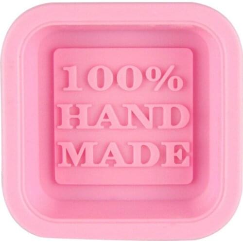 New Arrival Silicone Oven DIY Soap Molds Cute Craft Art Square Silicone Oven Handmade Soap Molds DIY Soap Making Mold