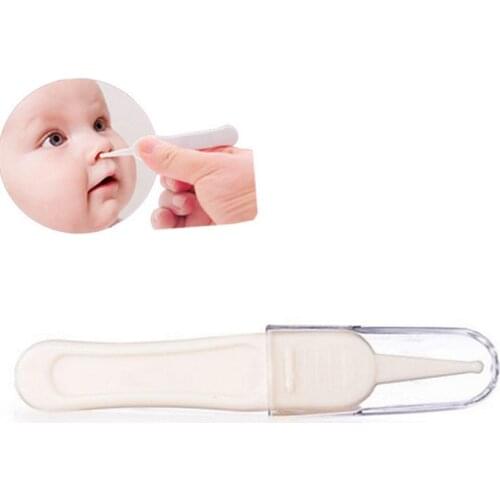 Infant Ear Nose Navel Plastic Tweezers Pincet Forceps Talheres Newborn Safety Safe Care Infantil Mamadeira Clips Pinza Chupetes
