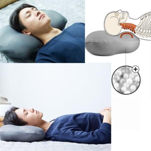 High Quality Microfiber 3D neck pillow creative neck head pillow deep sleep air cushion decompression pillow washable