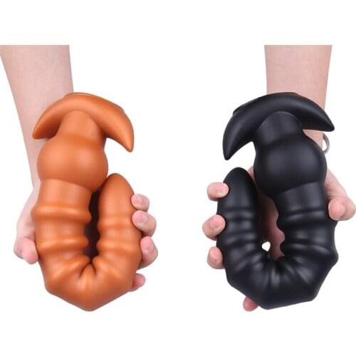 Fire 18+ Anal Plug Prostate Massage Vagina Anus Stimulator G-spot Goods Super Long Soft Whip Adult Sex Toys Shop For Couples