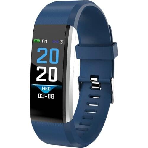 ID115 PLUS Color Screen Smart Bracelet Sports Pedometer Watch Fitness Running Walking Tracker Pedometer Gift Bracelet