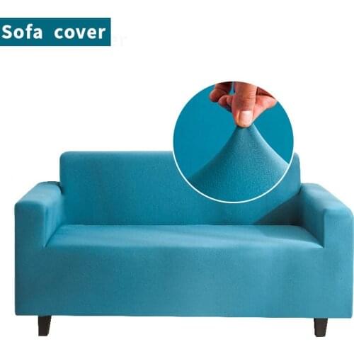 Universal Slipcover Solid Elastic Stretch Sofa Cover All-inclusive Couch Protective Cover Sofa Covers for Living Room