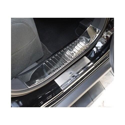 High quality 8pieces door sills scuff protection plate,pedal guard cover for Jeep Compass 2010-2015