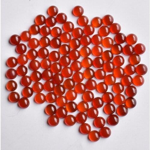 2020 fashion top quality natural red onyx round cab cabochon 6mm beads for jewelry making wholesale30pcs/lot free shipping