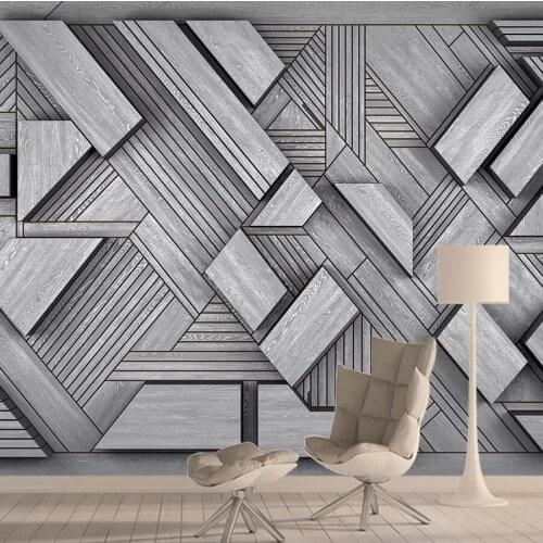 Abstract Brick 3d Wallpaper Mural Wallpapers for Living Room Cafe Wall Paper Papers Home Decor Self Adhesive Walls Murals Rolls