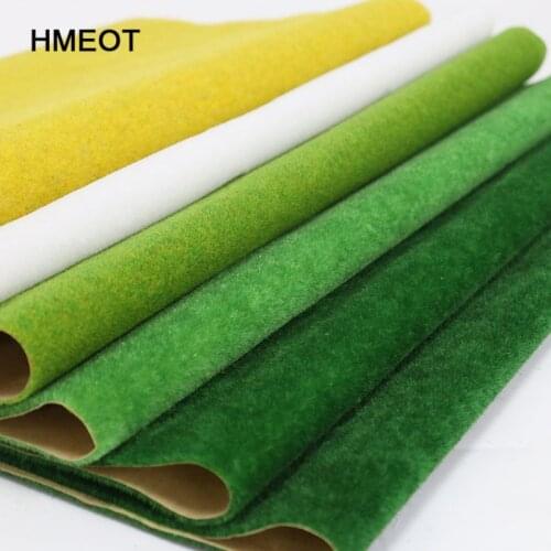 50x50cm artificial plants grass Turf paper DIY micro landscape model Fairy garden train layout lawn home decoration Accessories