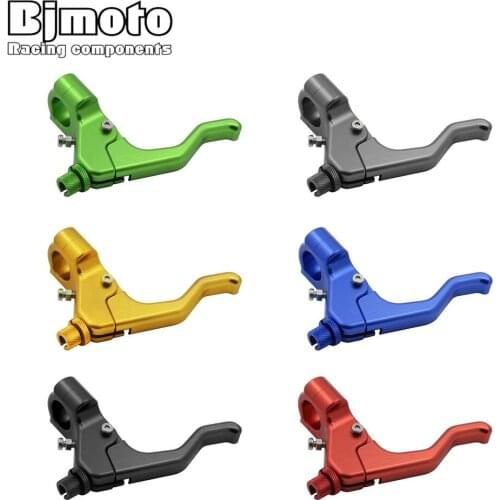 7/8" 22mm Motorcycle Handlebar Custom Stunt Clutch Levers Motoccross Left Handlebar Stunt Lever for honda yamaha BMW Scooter