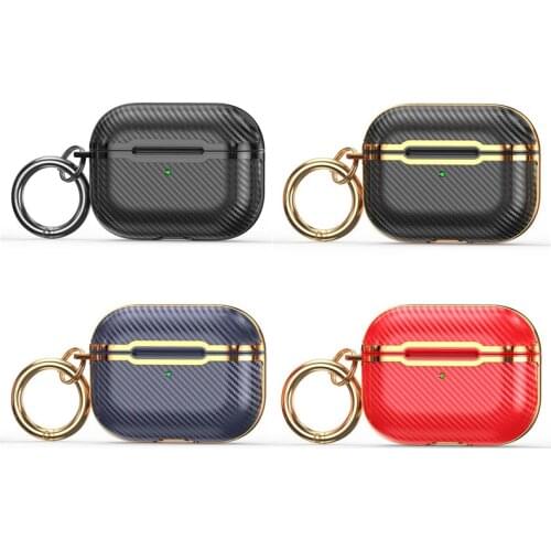 Case for Airpods 2nd Cover Luxury Protective Earphone Cover Case for Apple airpods 2 1 pro Air pods 2 Shockproof Sleve With Hook